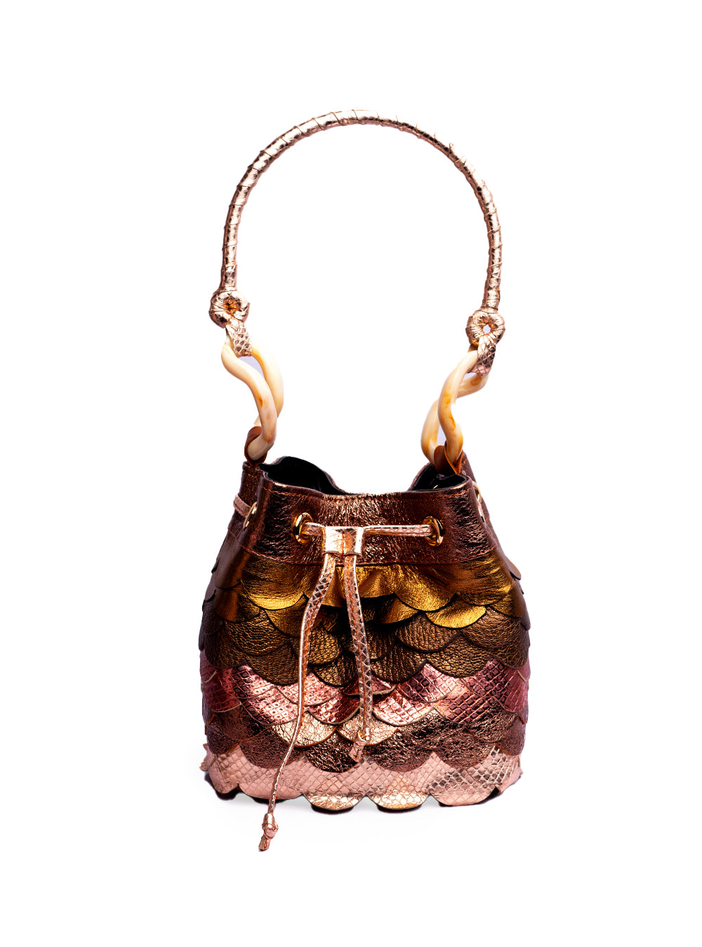 ANWULI Bucket Bag in Pink