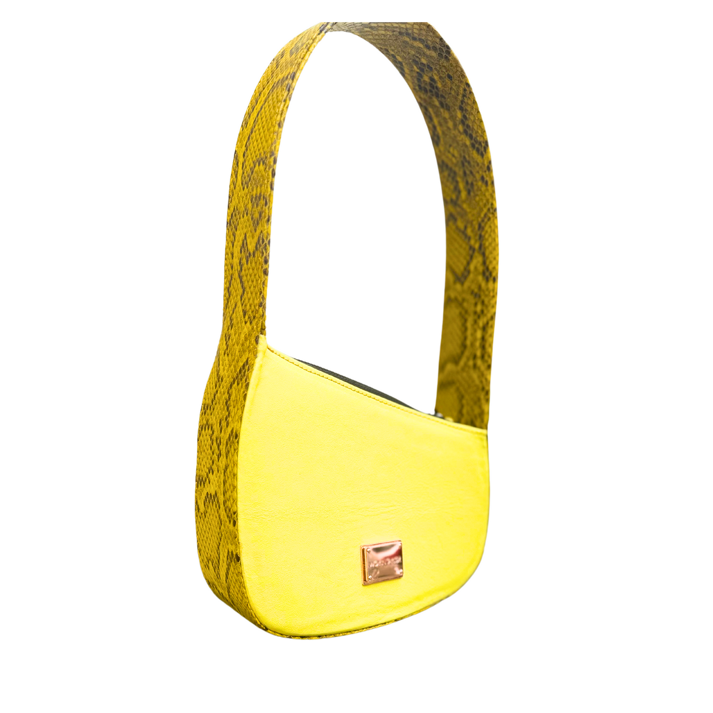 JAMILA Half-Moon Bag in Blue